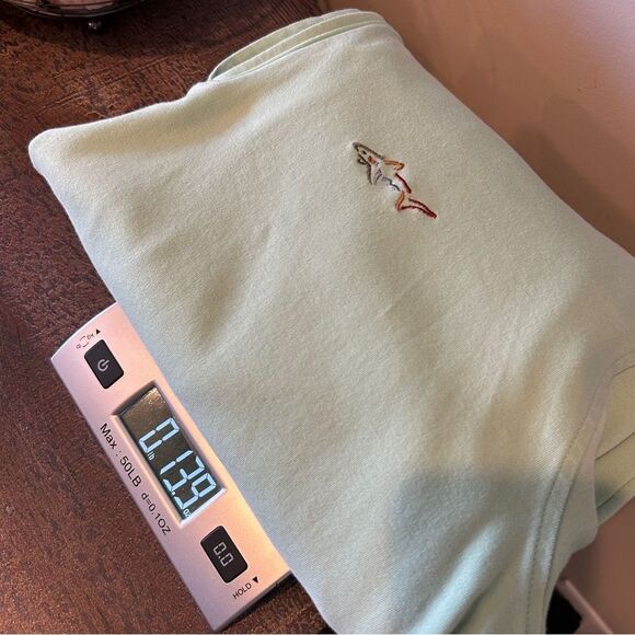 Greg Norman Male's Mint Green Quarter Zip up Golf Pullover Size Large/Grande - Picture 9 of 9